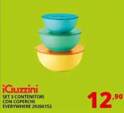 Comet iGuzzini Set 3 contenitori con coperchi everywhere 29266152 offerta