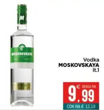 Altasfera Vodka MOSKOVSKAYA offerta