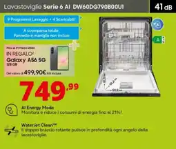 Comet SAMSUNG Lavastoviglie Serie 6 AI DW60DG790B00U1 offerta