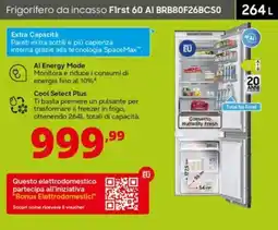 Comet SAMSUNG Frigorifero da incasso First 60 AI BRB80F26BCS0 offerta