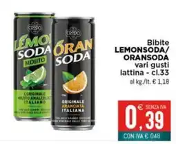 Altasfera Bibite LEMONSODA/ ORANSODA offerta