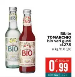 Altasfera Bibite TOMARCHIO bio offerta