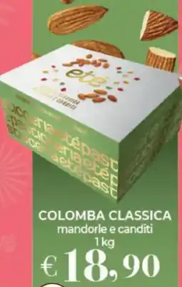Eté COLOMBA CLASSICA mandorle e canditi offerta