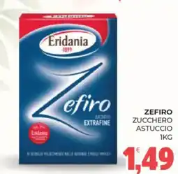 Eté Eridania zefiro zucchero astuccio offerta