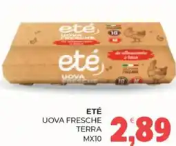 Eté Eté uova fresche terra mx10 offerta