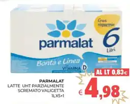Eté Parmalat latte uht parzialmente scremato valigetta offerta