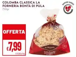 Pan Colomba classica la forneria BONTÀ DI PULA offerta