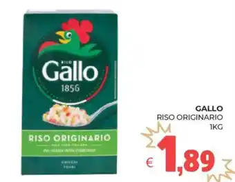 Eté Gallo riso originario offerta