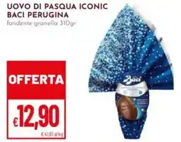 Pan Uovo di pasqua iconic BACI PERUGINA offerta