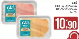 Eté Eté petto di pollo bianco/giallo offerta