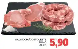 Eté Salsiccia/costolette suino offerta