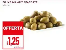 Pan Olive mamut spaccate offerta