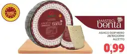 Eté Mastro bonta asiago dop nero 28/30 giorni offerta