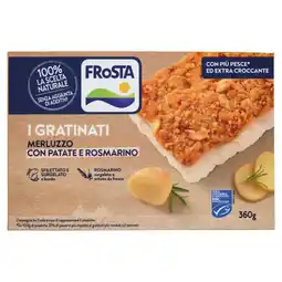 Ipercoop FILETTI DI MERLUZZO I GRATINATI FROSTA offerta