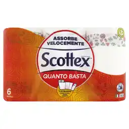 Ipercoop CARTA CASA SCOTTEX QUANTO BASTA offerta
