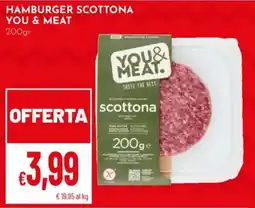 Pan Hamburger scottona YOU & MEAT offerta