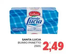 Eté Santa lucia burro panetto offerta