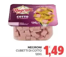 Eté Negroni cubetti di cotto offerta