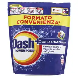 Coop NUOVO DETERSIVO LIQUIDO PER LAVATRICE CONCENTRATO DASH PODS offerta