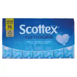 Coop FAZZOLETTI TUTTI GIORNI SCOTTEX offerta