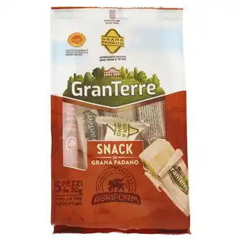 Coop SNACK GRANA PADANO D.O.P. AGRIFORM GRANTERRE offerta