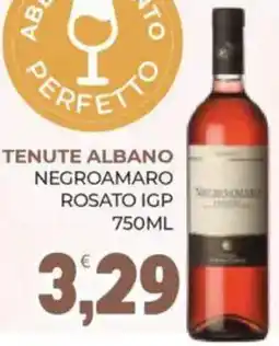 Eté Tenute albano negroamaro rosato igp offerta
