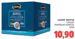Eté Caffe' motta cialde espresso napoli x100 offerta