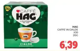 Eté Hag caffe' in cialde x30 offerta