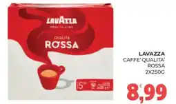 Eté Lavazza caffe' qualita' rossa offerta
