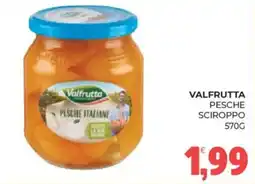 Eté Valfrutta pesche sciroppo offerta