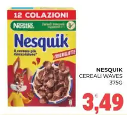 Eté Nesquik cereali waves offerta
