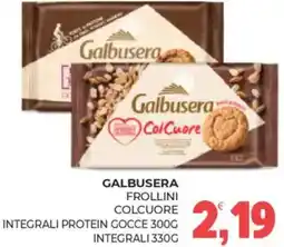 Eté Galbusera frollini colcuore integrali protein gocce, integrali offerta