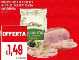 Pan Prosciutto cotto alta qualita' CASA MODENA offerta