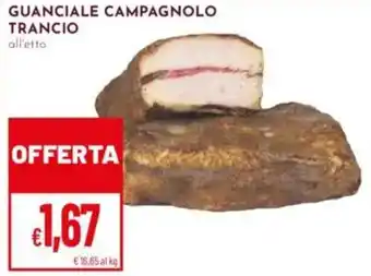 Pan Guanciale campagnolo trancio offerta