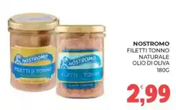 Eté Nostromo filetti tonno naturale olio di oliva offerta