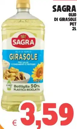 Eté Sagra olio di girasole pet offerta
