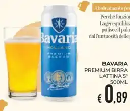 Eté Bavaria premium birra lattina 5° offerta
