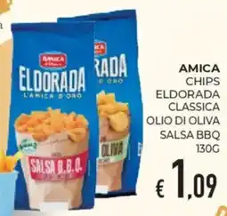Eté Amica chips eldorada classica olio di oliva salsa bbq offerta
