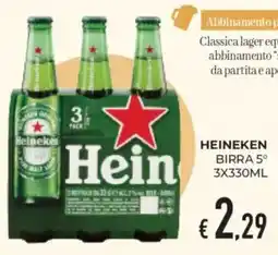Eté Heineken birra 5° offerta