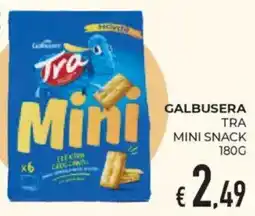 Eté Galbusera tra mini snack offerta