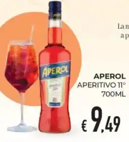 Eté Aperol aperitivo 11° offerta
