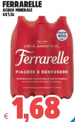 Eté Ferrarelle acqua minerale offerta