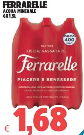 Eté Ferrarelle acqua minerale offerta