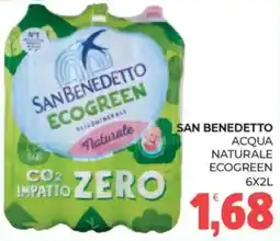 Eté San benedetto acqua naturale ecogreen offerta
