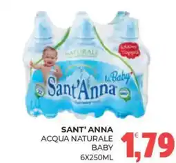 Eté Sant'anna acqua naturale baby offerta
