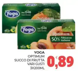 Eté Yoga optimum succo di frutta offerta