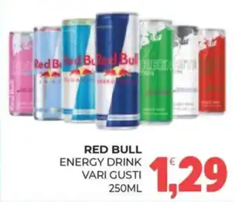 Eté Red bull energy drink offerta