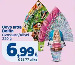 Sigma Uovo latte Dolfin Ovosauro/Alisel offerta