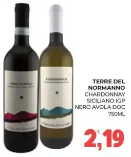 Eté Terre del normanno chardonnay siciliano igp nero avola doc offerta