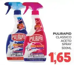 Eté Pulirapid classico aceto spray offerta